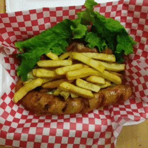 Chorizo con papa Atreuz